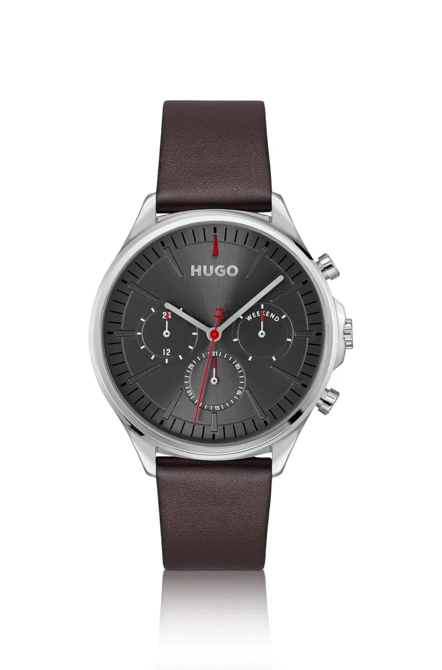Годинник Hugo Boss зі шкіри