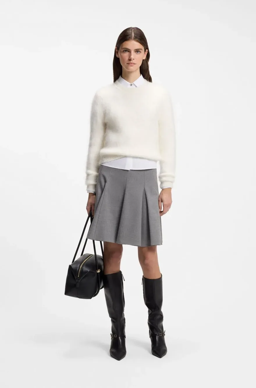 Светр Hugo Boss з логотипом — фото 3